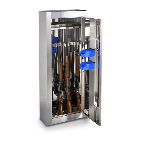 stainless steel gun cabinet|gun cabinets sold near me.